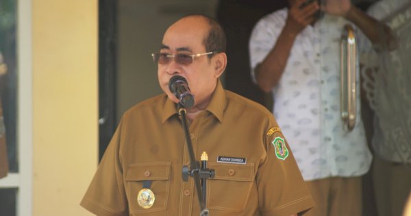 Wali Kota dan Wakil Wali Kota Gorontalo Pimpin Apel Perdana, Tekankan Disiplin ASN