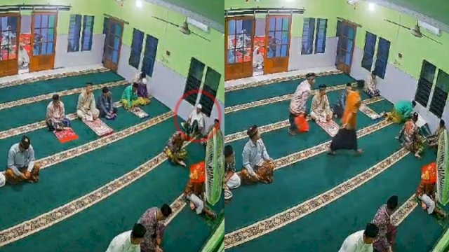 Seorang pria 73 tahun di Bantul meninggal dunia saat mengikuti kajian subuh di masjid. (Foto: Instagram @undercover.id)