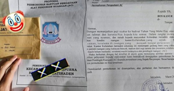 Viral Proposal Permohonan Bantuan AC dari Kelurahan di Bekasi, BKPSDM Buka Suara 