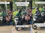 Pemotor Nekat Lewati Trotoar dan Marahi Pria yang Duduk Santai, Netizen Geram
