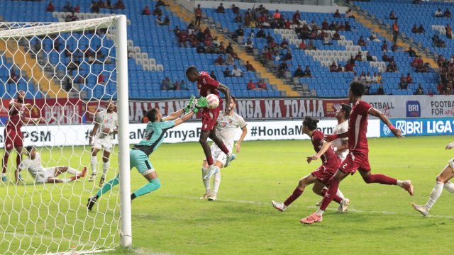 Dokumetasi laga PSM Makassar versus Madura United pada putaran pertama Liga 1 2024-2025 beberapa waktu lalu. (foto: Official PSM Makassar) 