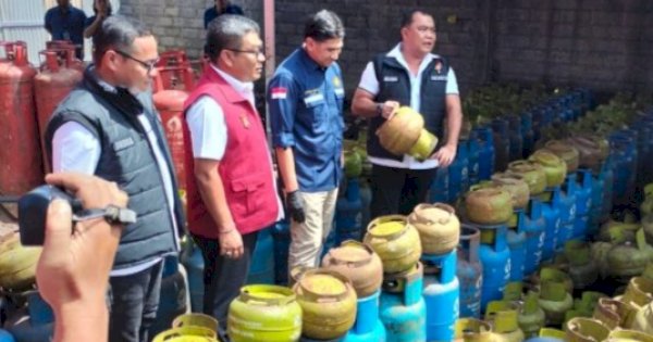 4 Orang Ditetapkan Tersangka Kasus Oplosan Gas LPG Bersubsidi