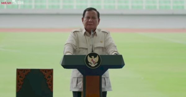 Dari Stadion Gelora Delta, Prabowo Resmikan 17 Stadion Dengan Anggaran Rp 1,7 Triliun