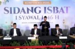 Puasa Disempurnahkan 30 Hari, Idulfitri 1446 Hijriah Jatuh Pada 31 Maret 2025 