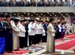 Presiden Prabowo dan Wapres Gibran Laksanakan Salat Idulfitri di Masjid Istiqlal Jakarta