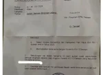 Viral Surat Permintaan Bingkisan Lebaran dari Koramil ke SPBU di Muaro Jambi