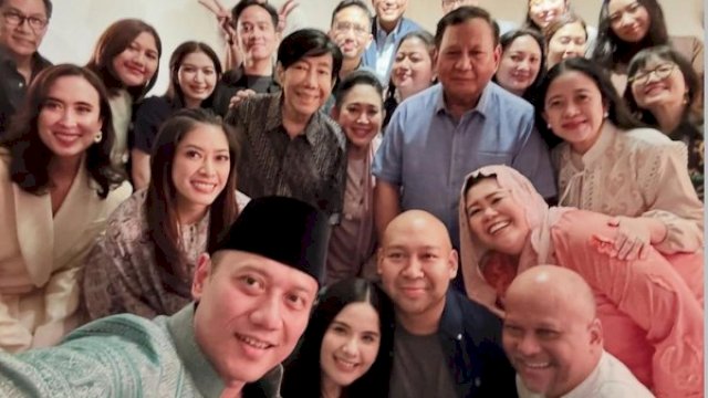 Momen Hangat di Ulang Tahun Didit Hediprasetyo Anak Prabowo Subianto
