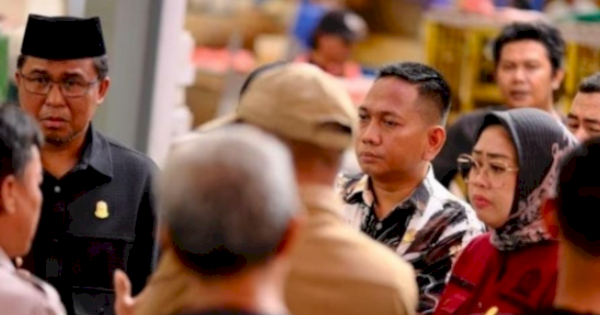 DPRD Makassar Sidak diPasar Sawah, Tanggapi Keluhan Pedagang Soal Iuran Pemasangan CCTV