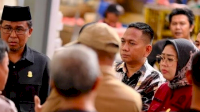DPRD Makassar Sidak diPasar Sawah, Tanggapi Keluhan Pedagang Soal Iuran Pemasangan CCTV