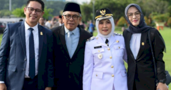 Ketua DPRD Makassar Hadiri Pelantikan Kepala Daerah Sulsel di Istana Kepresidenan