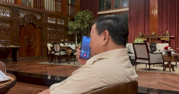 Prabowo Teleponan dengan Pemimpin Negara Saling Ucapkan Selamat Lebaran