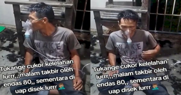 Viral Tukang Cukur Kelelahan Setelah Memotong Rambut 80 Pelanggan Dalam Sehari