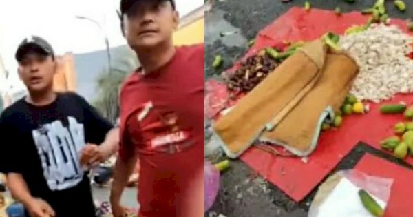 Preman Palak dan Tendang Dagangan Pedagang di Bekasi, Polisi Turun Tangan