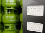 Viral Maling Curi 6 Tabung Gas Elpiji, Tinggalkan Pesan Nyeleneh