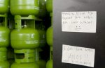 Viral Maling Curi 6 Tabung Gas Elpiji, Tinggalkan Pesan Nyeleneh