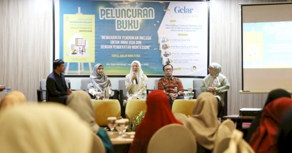 Bunda PAUD Melinda Aksa Apresiasi Peluncuran Buku Karya Adilah Wina Fitria