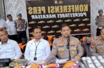 Polrestabes Makassar Gagalkan Peredaran Narkoba Senilai Rp 12 Miliar Lebih
