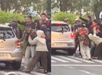 Demo Hari Buruh di Makassar, Massa Rusak Mobil Seorang Ibu 