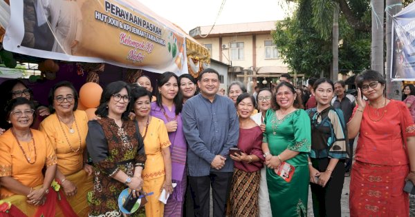Wali Kota Munafri Hadiri Perayaan Hari Raya Paskah dan HUT XXII KPI Gereja Toraja