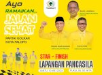 Jalan Sehat Partai Golkar, Peserta Dihimbau Tidak Berkampanye dan Gunakan Atribut Paslon