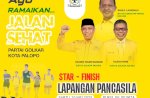 Jalan Sehat Partai Golkar, Peserta Dihimbau Tidak Berkampanye dan Gunakan Atribut Paslon