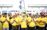 Taufan Pawe Hadiri Jalan Sehat Partai Golkar di Palopo