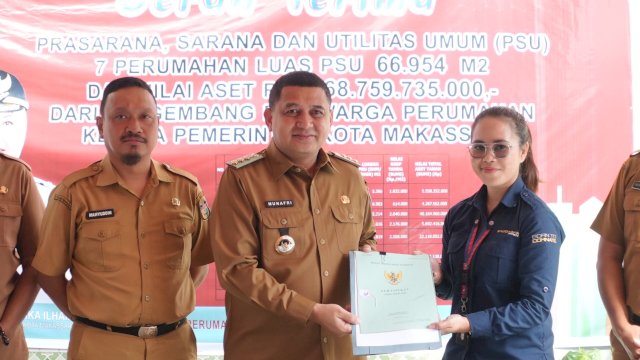 Pemkot Makassar Amankan Aset Rp168 Miliar Lebih, Fokus Tingkatkan Kualitas Hidup Warga Perumahan