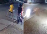 Viral Bocah Iseng Pindahkan Kursi Panjang ke Jalan Raya Hingga Picu Kecelakaan