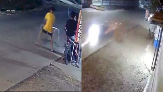 Viral Bocah Iseng Pindahkan Kursi Panjang ke Jalan Raya Hingga Picu Kecelakaan