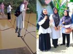 Guru SD Ini Klarifikasi dan Minta Maaf Usai Viralkan Jembatan yang Rusak di Jambi