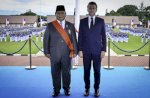 Presiden Prabowo Dianugerahi Grand Croix de la Légion d’Honneur Oleh Presiden Macron