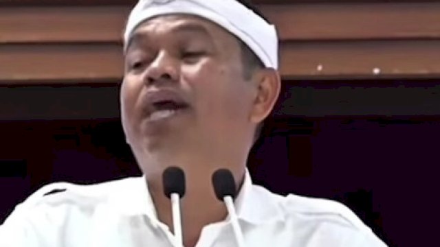 Gubernur Jawa Barat, Dedi Mulyadi. 