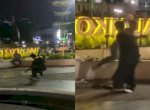 Viral Remaja Ditendang Seorang Pria yang Kesal Usai Kena Papan Skateboard 