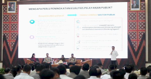 FGD di Polda Sulsel, Sekda Jufri Rahman Tekankan Reformasi Pelayanan Publik
