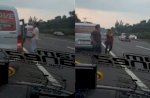 Viral Sopir Ekspedisi Todongkan Pistol ke Pengendara Mobil di Tol Cipularang, Netizen Geram