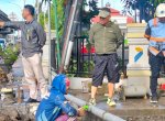 Pimpin Langsung Perbaikan Pipa, Hamzah Ahmad Pastikan Pasokan Air ke BPK Sulsel Normal Malam Ini