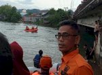 BPBD Maros Bantu Temukan Korban Tenggelam di Sungai Kali Bone Pangkep