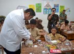 Bupati Maros Tinjau Pelaksanaan Program Makanan Bergizi Gratis