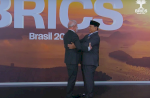 Bahagianya Presiden Brasil Prabowo Hadir di KTT BRICS, Donald Trump Marah Besar