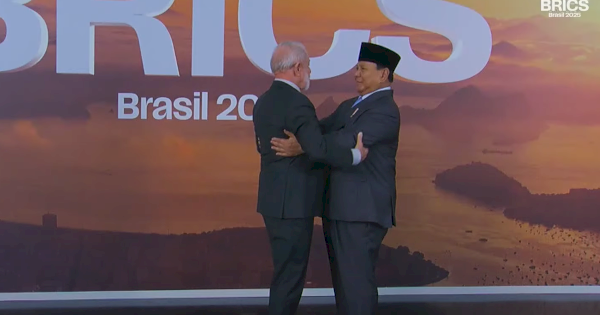 Bahagianya Presiden Brasil Prabowo Hadir di KTT BRICS, Donald Trump Marah Besar