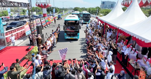Bus Trans Sulsel Layani Masyarakat Pagi-Malam, Gratis hingga Desember 2025