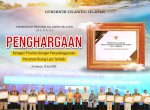 Gubernur Sulsel Terima Penghargaan Penataan Ruang Laut Terbaik dari Menteri KKP