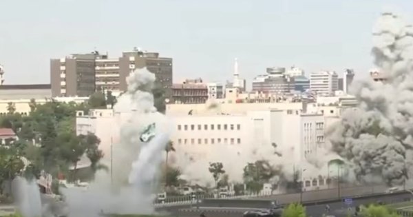 Israel Serang Gedung Kementerian Pertahanan Suriah di Damaskus