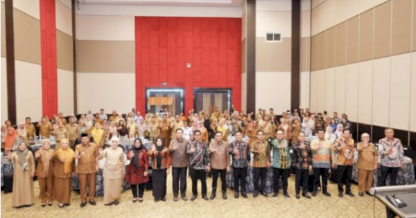 Wakil Bupati Barru Hadiri Rakor dan Evaluasi Pelaksanaan Program Stunting Tingkat Sulsel