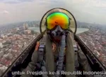 F-16 TNI AU Persembahkan Salam Kehormatan untuk Presiden Prabowo di HUT ke-80 RI