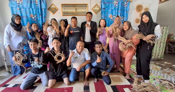 Universitas Ichsan Gorontalo Utara Dorong UMKM Eceng Gondok Tembus Pasar Digital