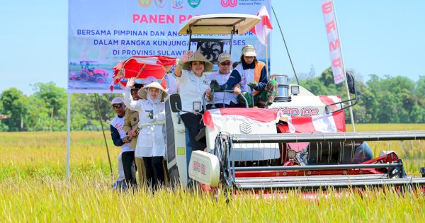 Panen Raya dan Bantuan Rp1,32 Miliar untuk Petani Maros