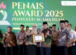 Bupati Barru Andi Ina Hadiri PENAIS Award 2025 Kemenag, Rusman Raih Kategori Pelestarian Lingkungan