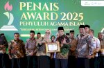Bupati Barru Andi Ina Hadiri PENAIS Award 2025 Kemenag, Rusman Raih Kategori Pelestarian Lingkungan