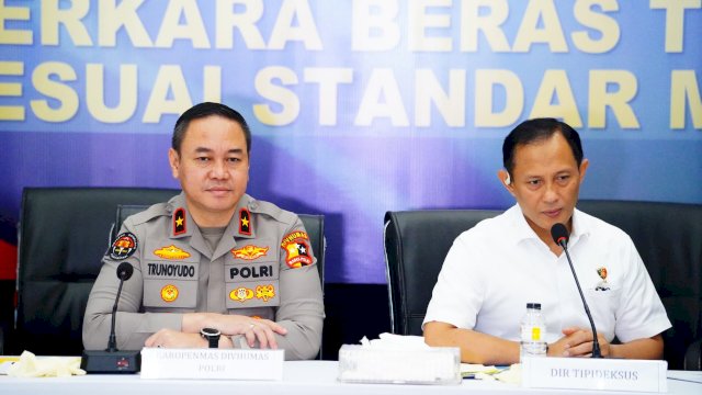 Tiga Petinggi PT PIM Jadi Tersangka Kasus Beras Oplosan